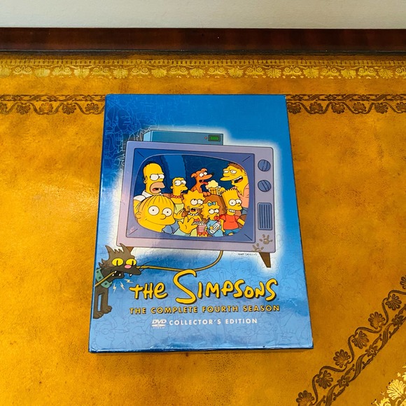 The Simpsons The Complete Fourth 4th Season Collectors Edition DVD Krusty Marge - Picture 1 of 10